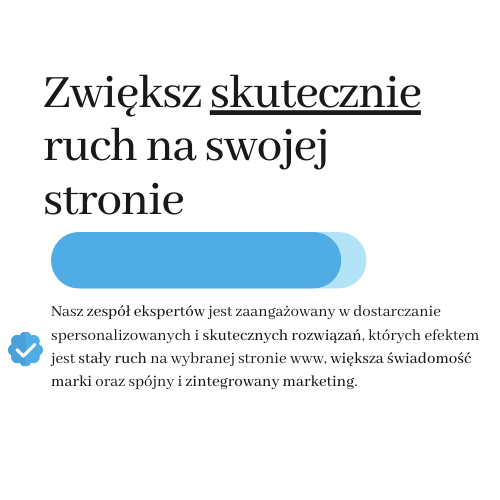 Zwiększ skutecznie ruch na swojej stronie